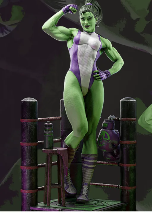 She Hulk Sculpture