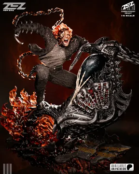 Ghost Rider Sculpture thumbnail 1