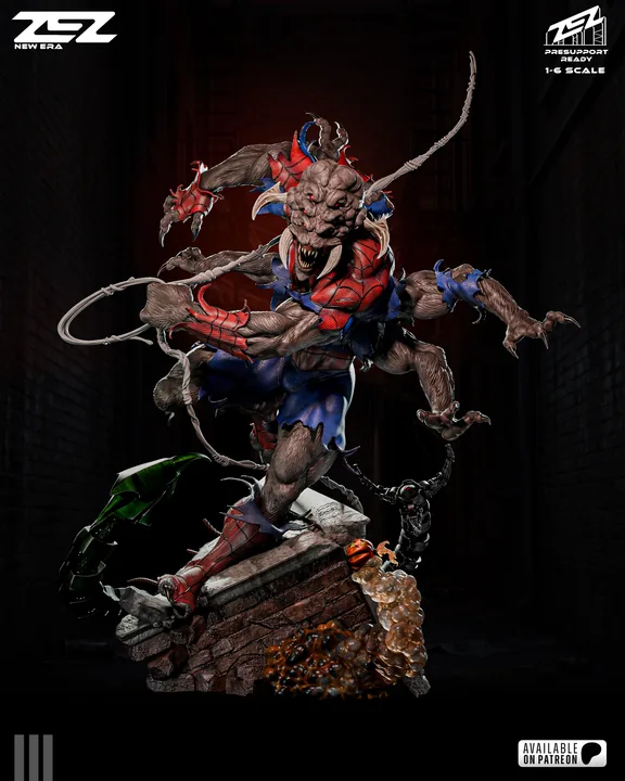 Man Spider Sculpture