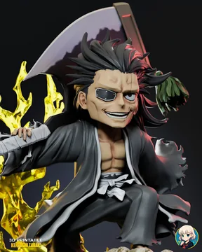 Kenpachi Zaraki Chibi thumbnail 2