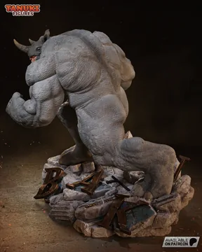 Rhino Sculpture thumbnail 5