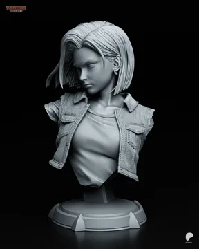 Android 18 Bust thumbnail 2