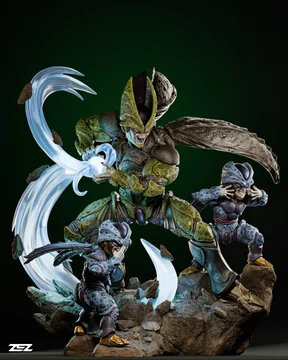 Cell Dbz Sculpture thumbnail 1