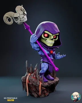 Skeletor Chibi thumbnail 5