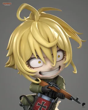 Tanya Degurechaff Chibi thumbnail 5