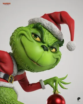 Grinch Chibi thumbnail 5