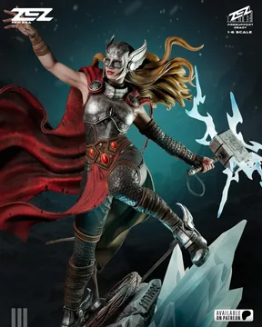 Lady Thor Sculpture thumbnail 5