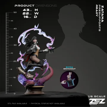 Zatana Sculpture thumbnail 6