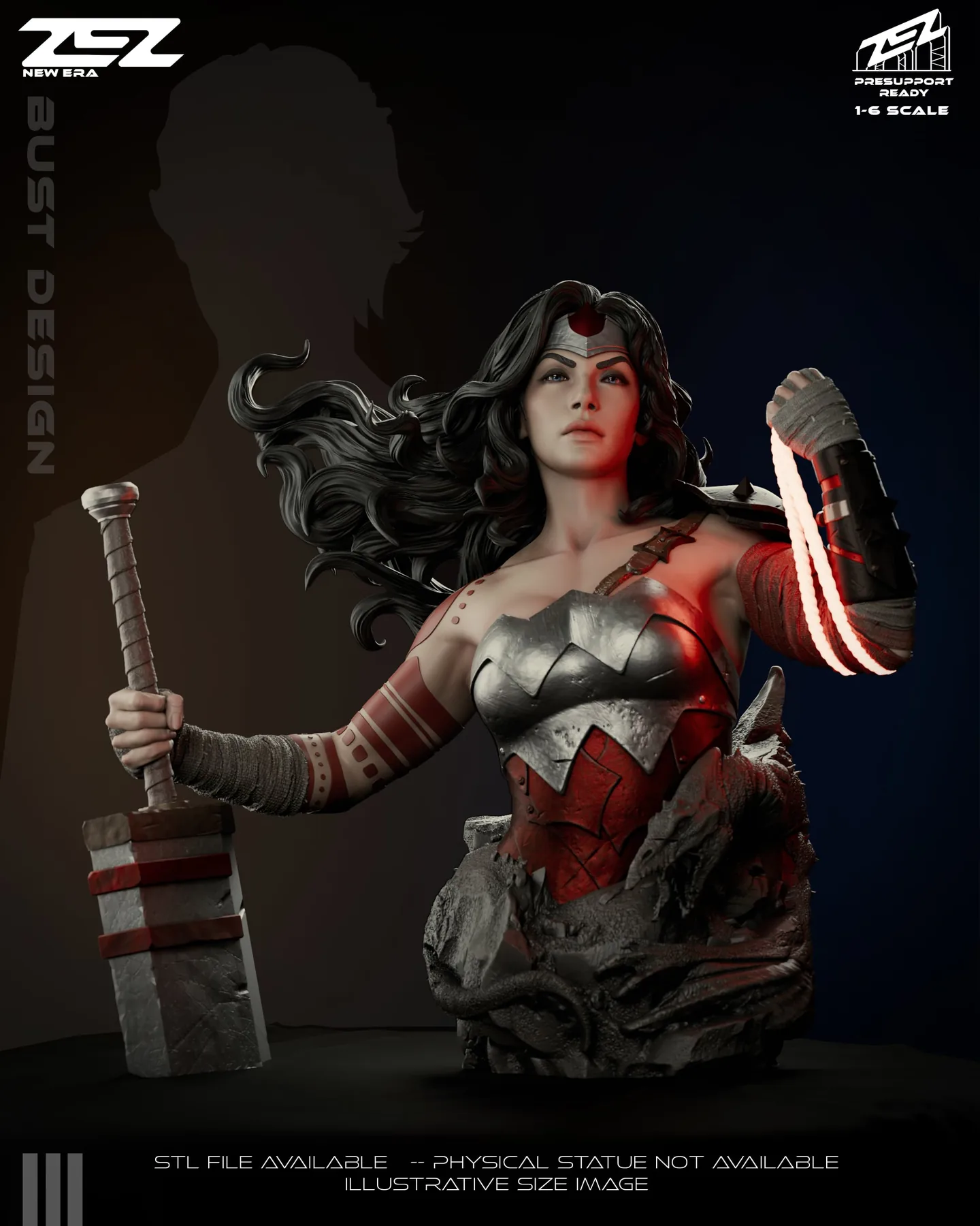 Wonderwoman Absolute Bust
