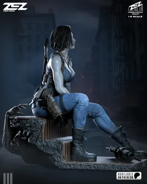 Jill Valentine Sculpture thumbnail 4