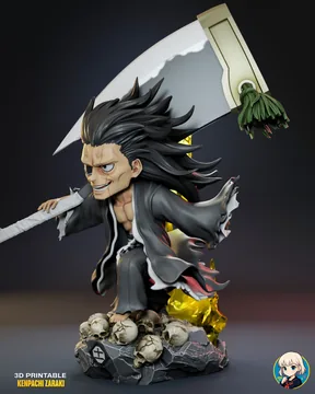 Kenpachi Zaraki Chibi thumbnail 3