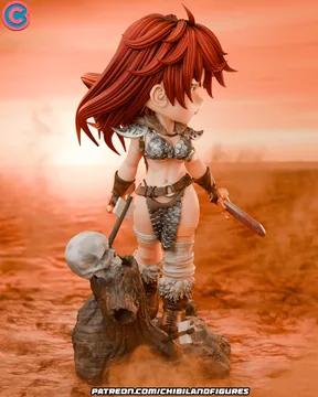 RedSonja Chibi thumbnail 6