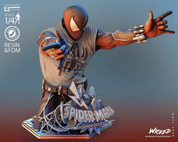 Scarlet Spider Bust thumbnail 3