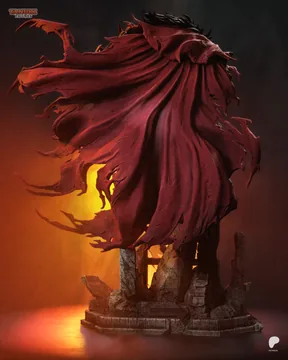 Vincent Valentine Sculpture thumbnail 4