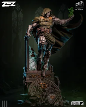 Dr Doom Sculpture thumbnail 4