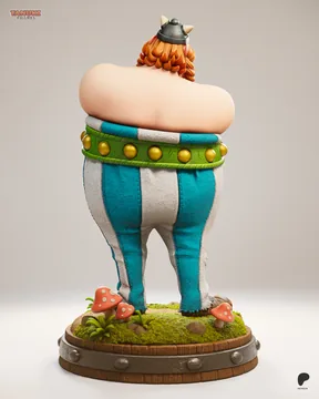 Obelix Sculpture thumbnail 3