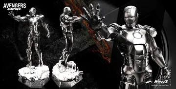 Iron Man Sculpture thumbnail 5
