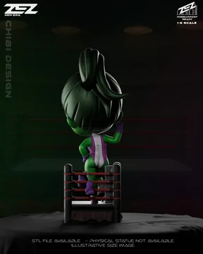 She Hulk Chibi thumbnail 3