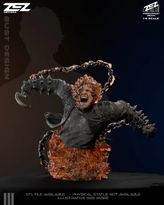 Ghost Rider Bust