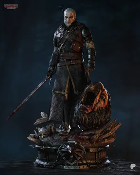 Geralt Sculpture thumbnail 1