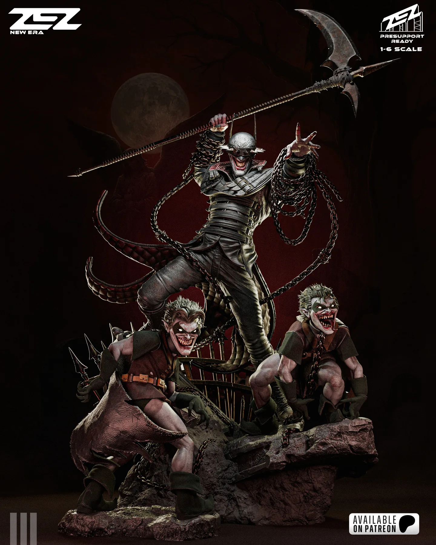 Batman Who Laughs Sculpture