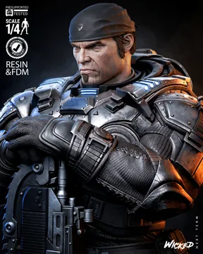 Marcus Fenix Bust thumbnail 3