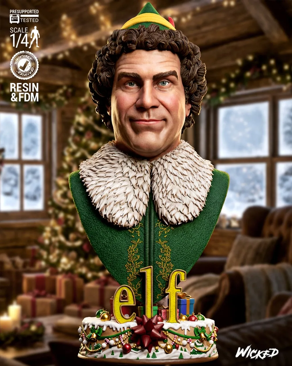 Elf Bust