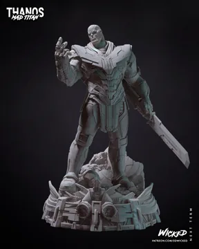 Thanos Bust thumbnail 6