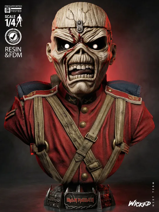 Iron Maiden Bust