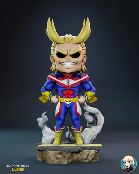 All Might Chibi thumbnail 3