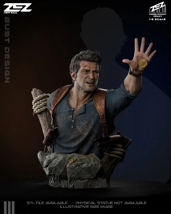 Nathan Drake Bust