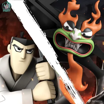 Jack & Aku Sculpture thumbnail 4