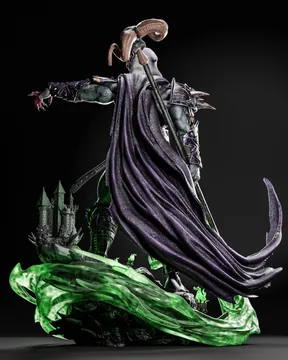 Skeletor Sculpture thumbnail 4