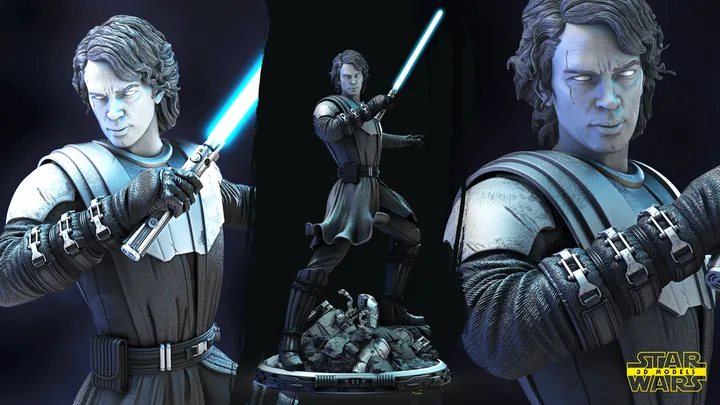 Anakin Skywalker Sculpture