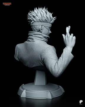 Satoru Gojo Bust thumbnail 4