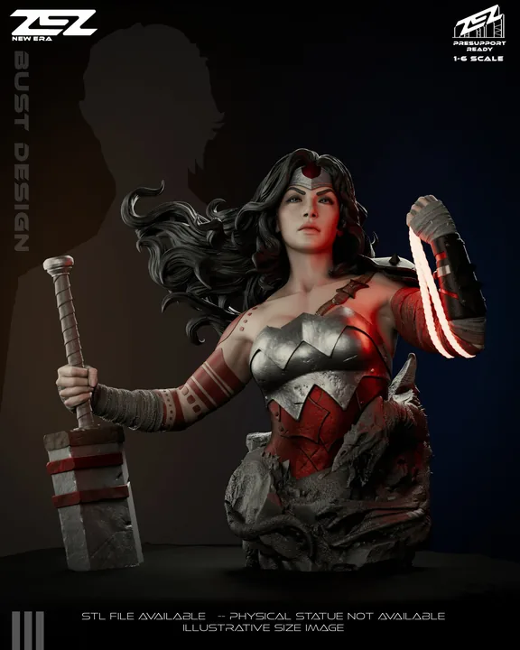 Wonderwoman Absolute Bust