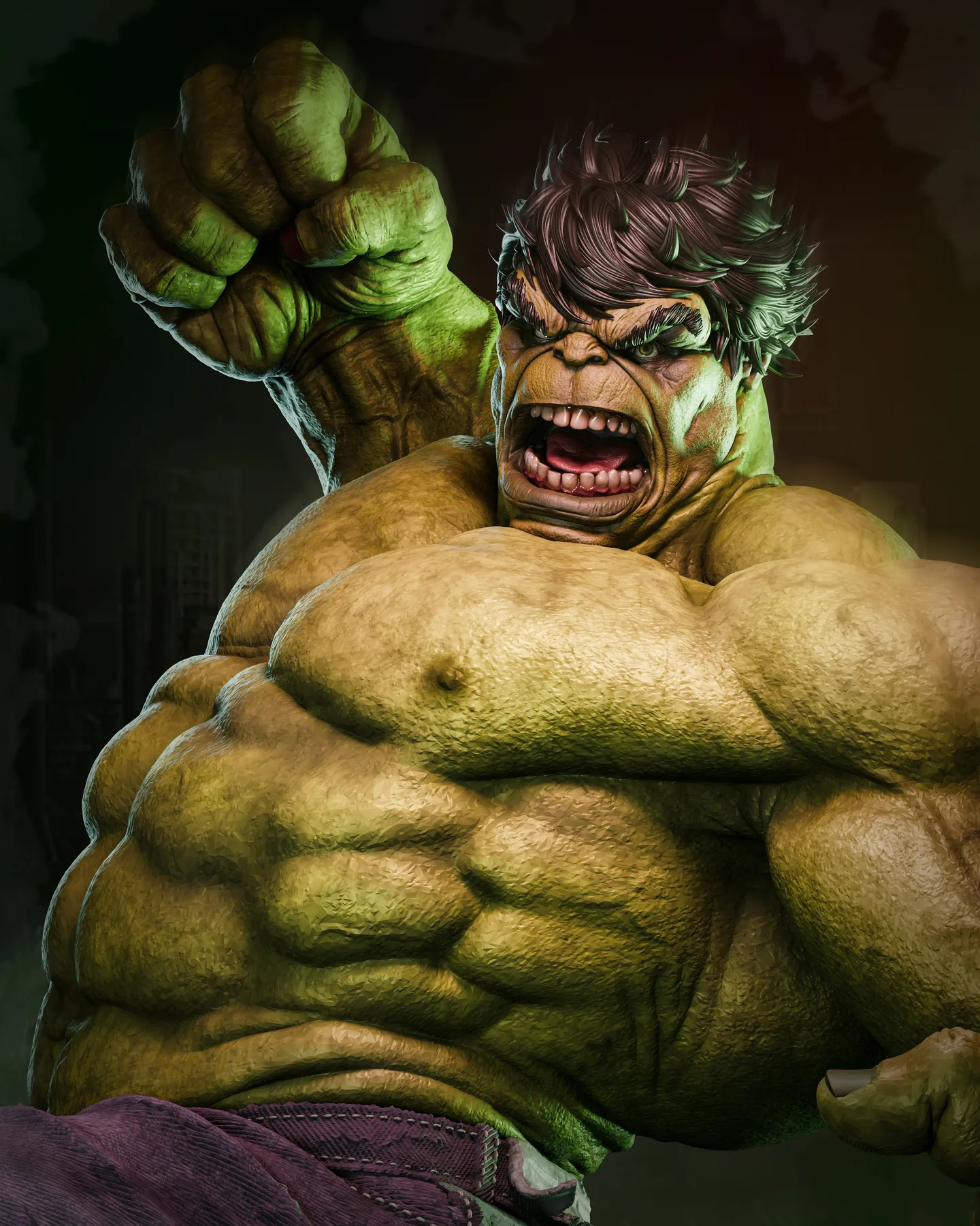 Hulk Bust