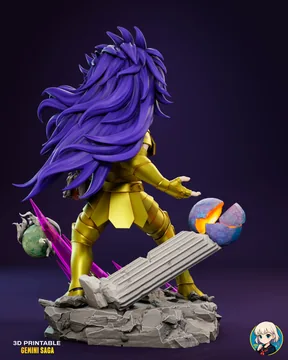 Gemini Saga Chibi thumbnail 4