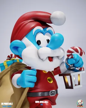 Pappa Smurf Chibi thumbnail 6