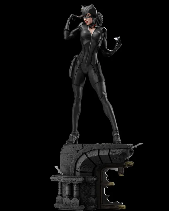 Catwoman Sculpture