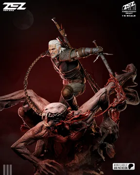 Geralt Sculpture thumbnail 2