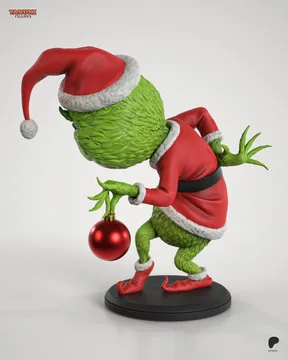 Grinch Chibi thumbnail 4