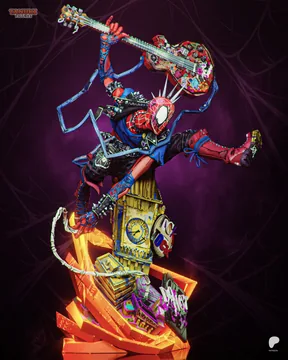 Spider-Punk Sculpture thumbnail 2