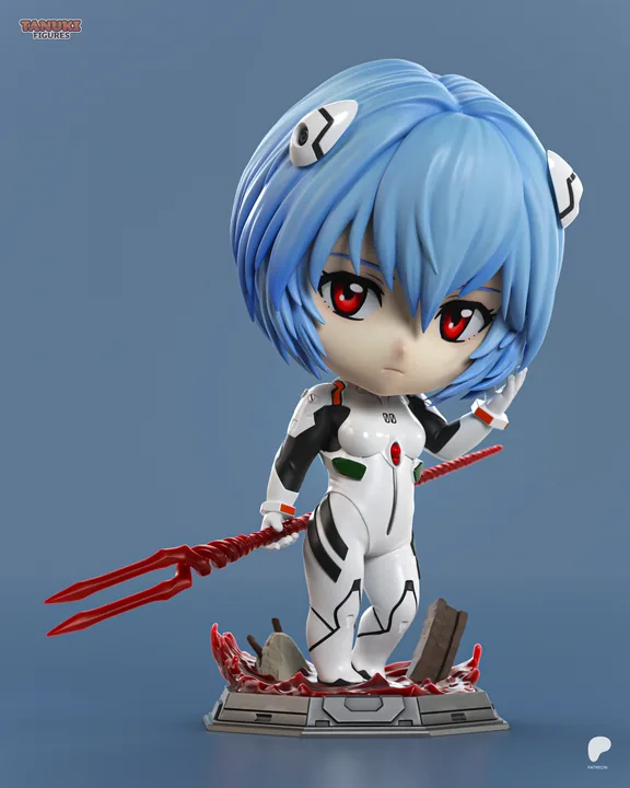 Rei Ayanami Chibi