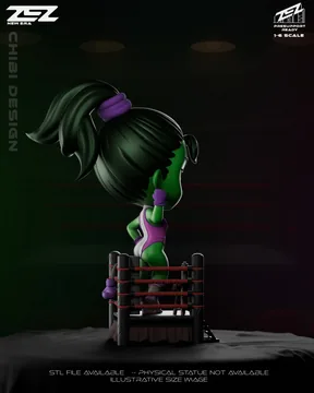 She Hulk Chibi thumbnail 2