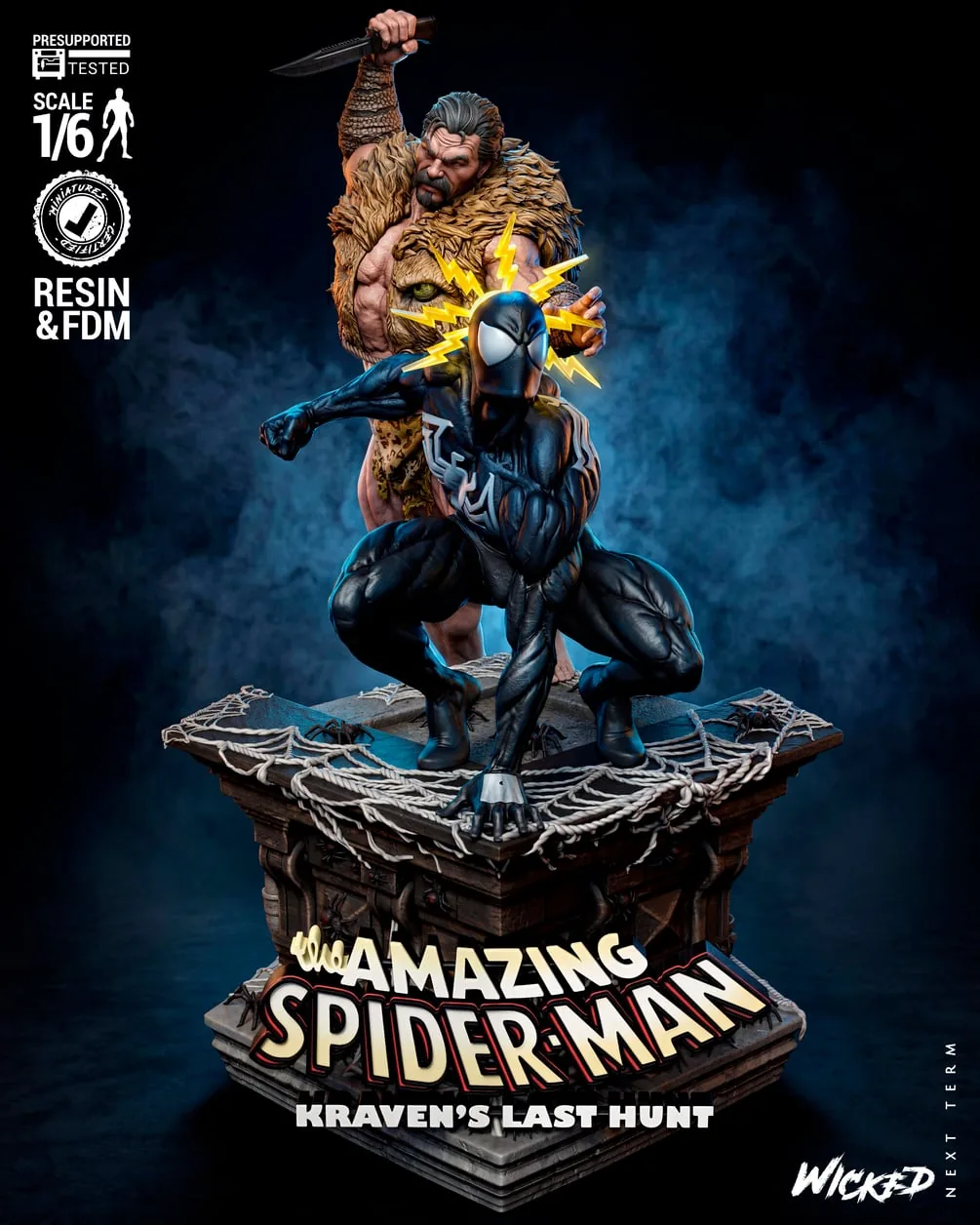 The Last Hunt Spiderman Diorama