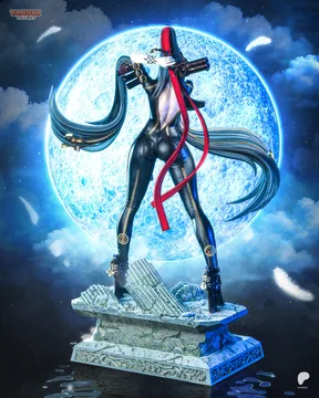 Bayonetta Sculpture thumbnail 3