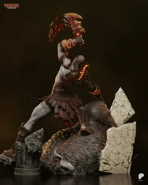 Kratos Sculpture thumbnail 5