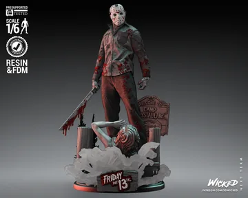 Jason Voorhees Sculpture thumbnail 1