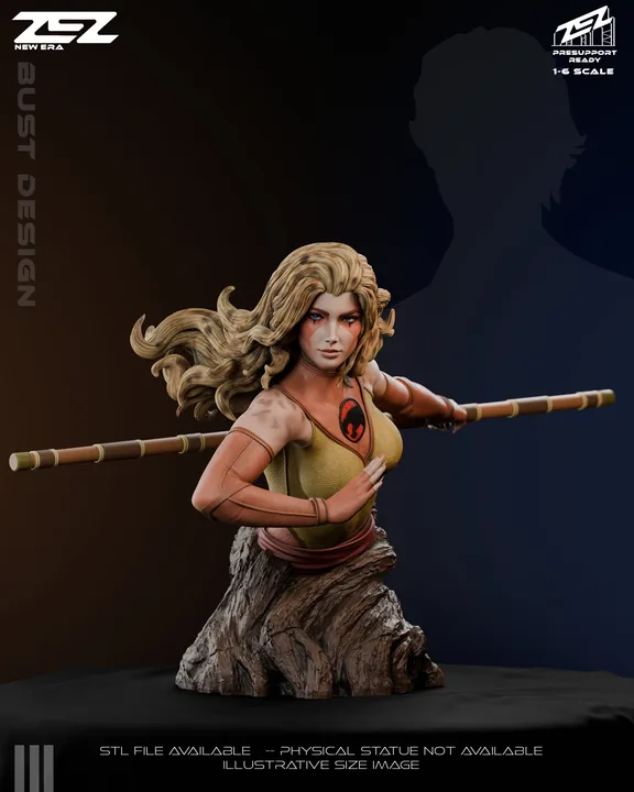 Cheetara Bust